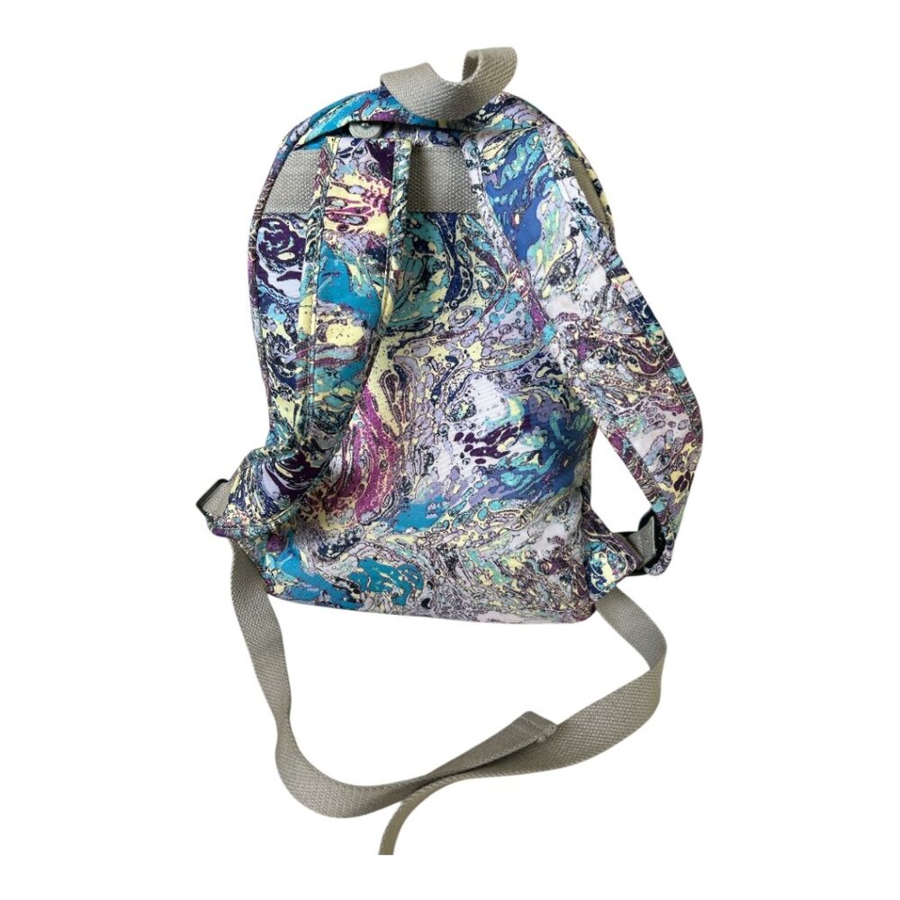 Kipling Challenger Marble Print Backpack - image 6